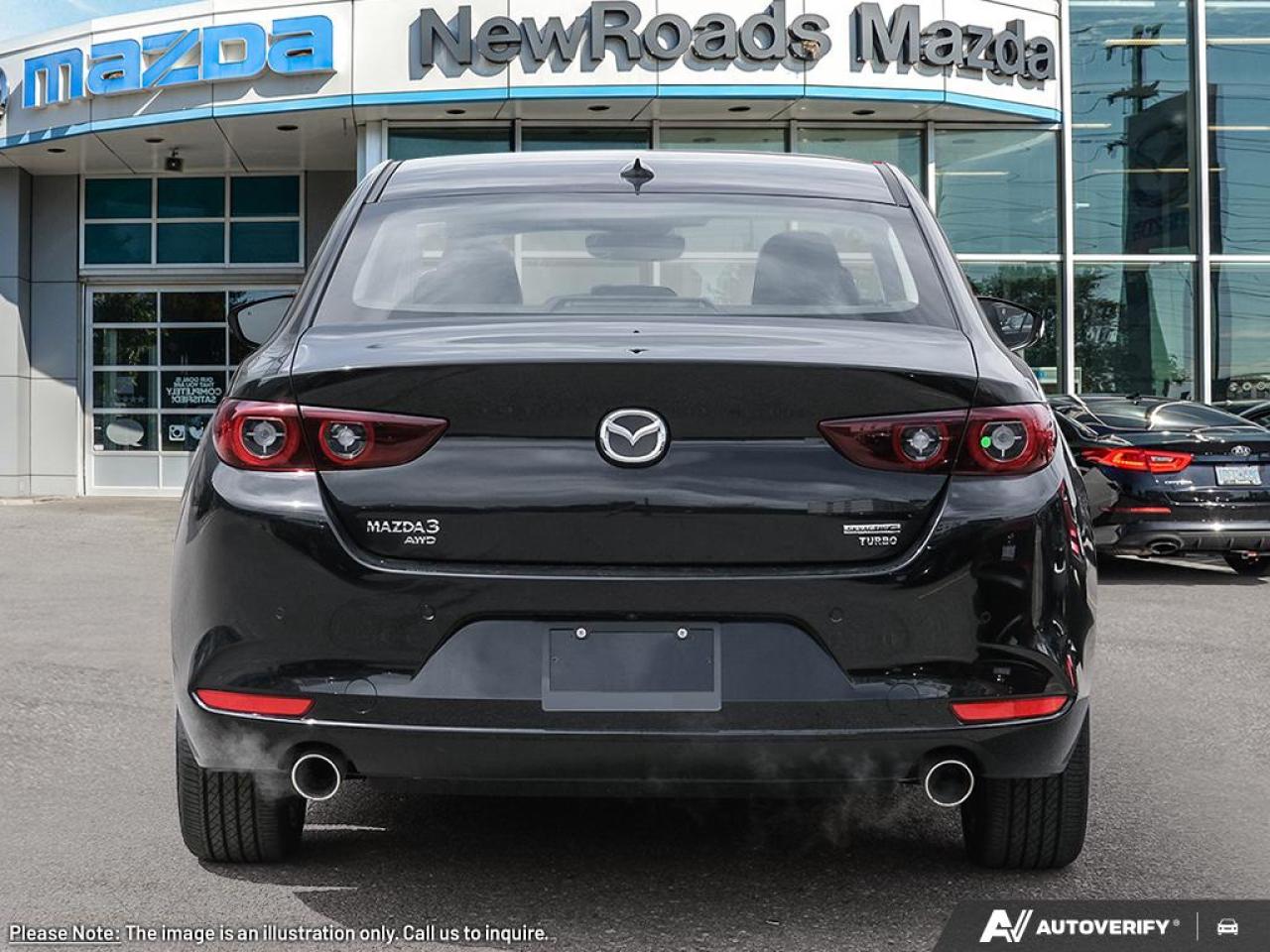 2025 Mazda 3 GT w/Turbo (A6) 4dr i-ACTIV All-Wheel Drive Sedan Photo4