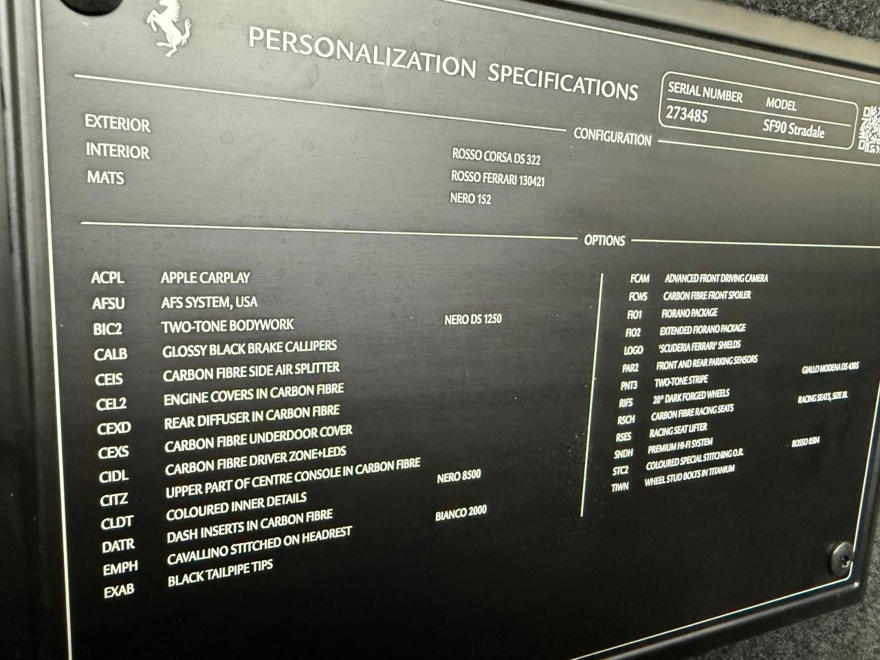 2022 Ferrari SF90 Stradale Base 2dr Coupe Photo