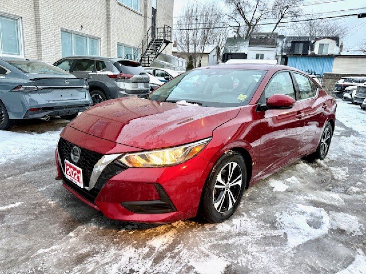 2021 Nissan Sentra SV, APPLE CARPLAY, HEATED SEATS, PUSH BUTTON, SIRI Photo0