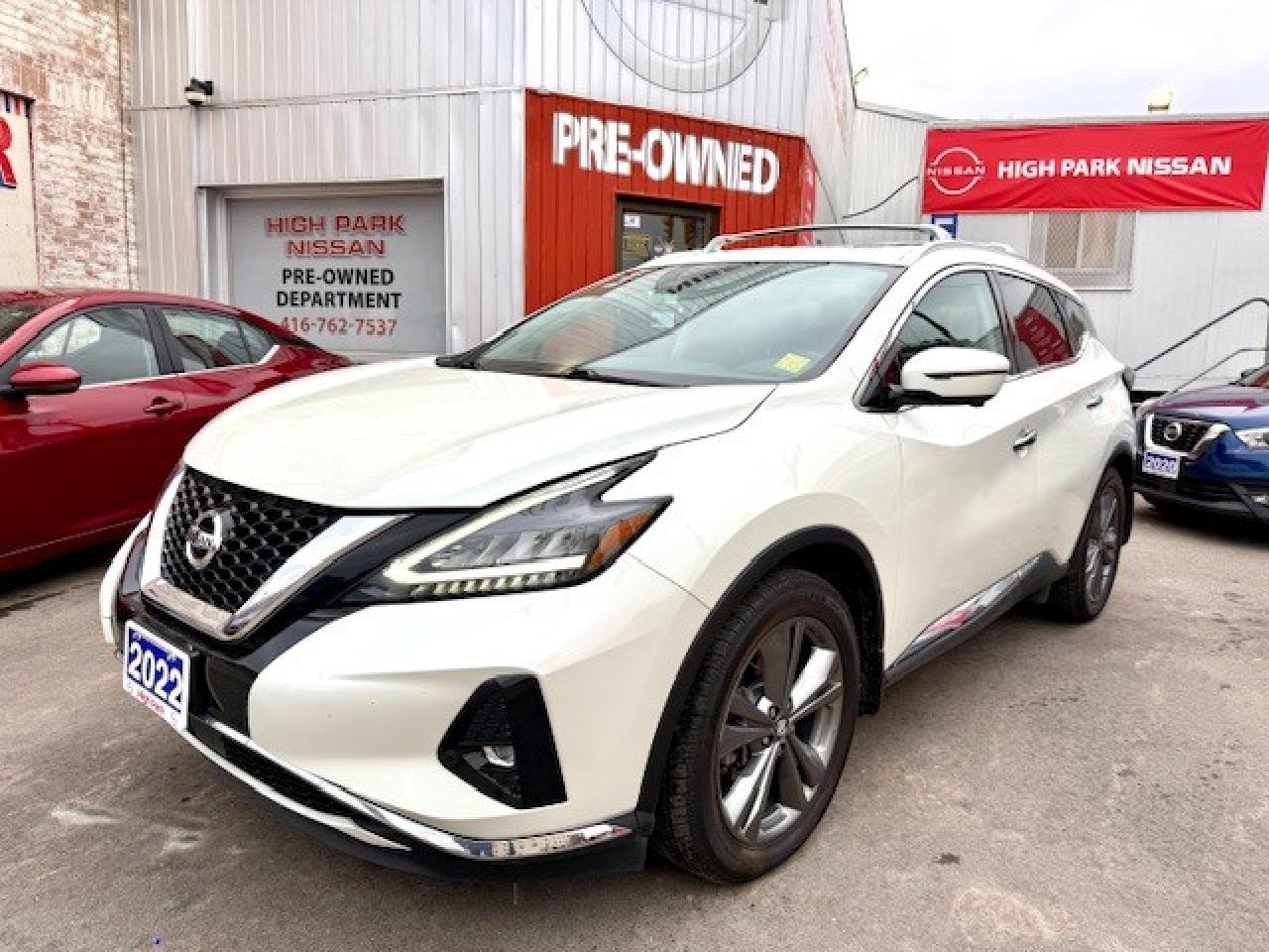 2022 Nissan Murano PLATINUM, BOSE, LEATHER, PANO ROOF, NAVI, 20" ALLO Photo