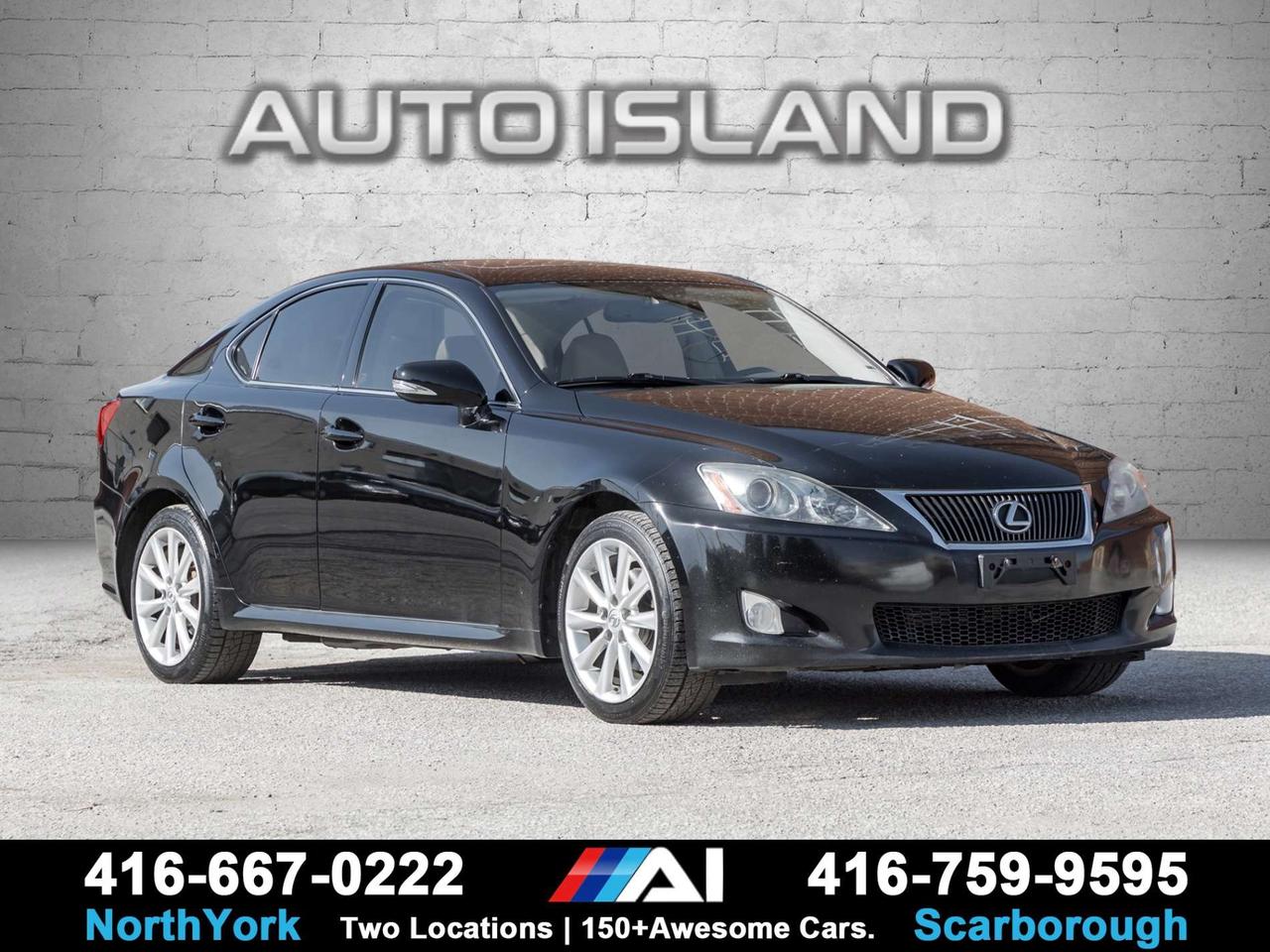 2009 Lexus IS 250 RWD -Leather-Sunroof-Heated Seats-Push Start-Smart Key- Photo0