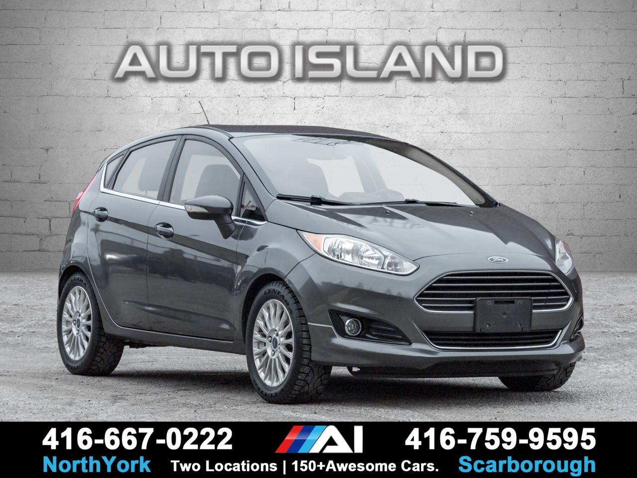 2015 Ford Fiesta HB Titanium, Leather, Sunroof, Camera Photo
