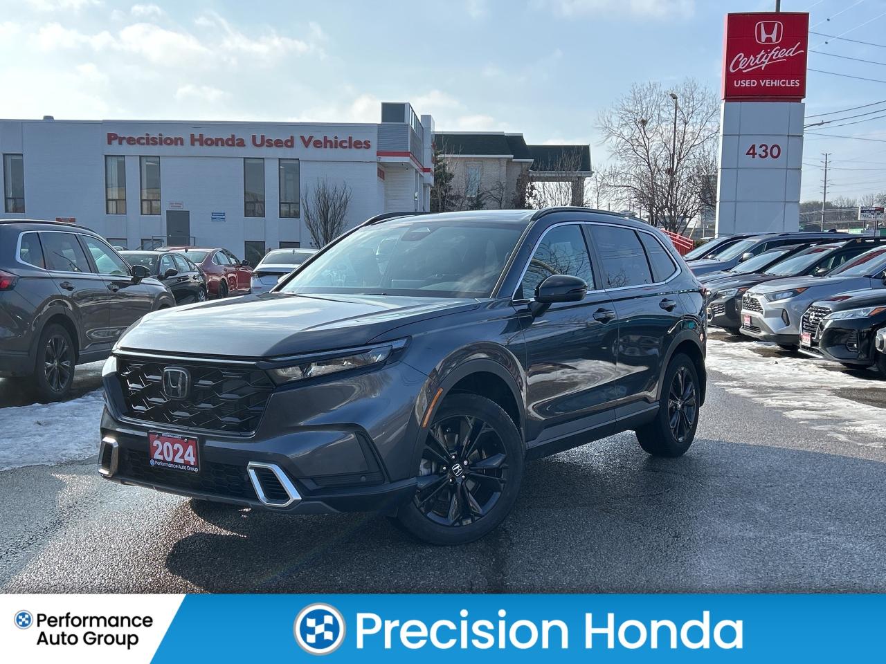 2024 Honda CR-V Hybrid Touring Leather  Navigation  Sunroof  CarPlay Photo0