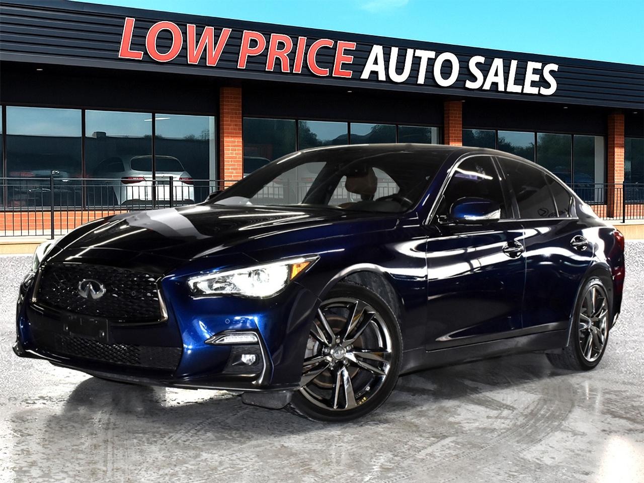2021 Infiniti Q50 No Accident l Sport Tech l AWD l Infiniti Warranty Photo0