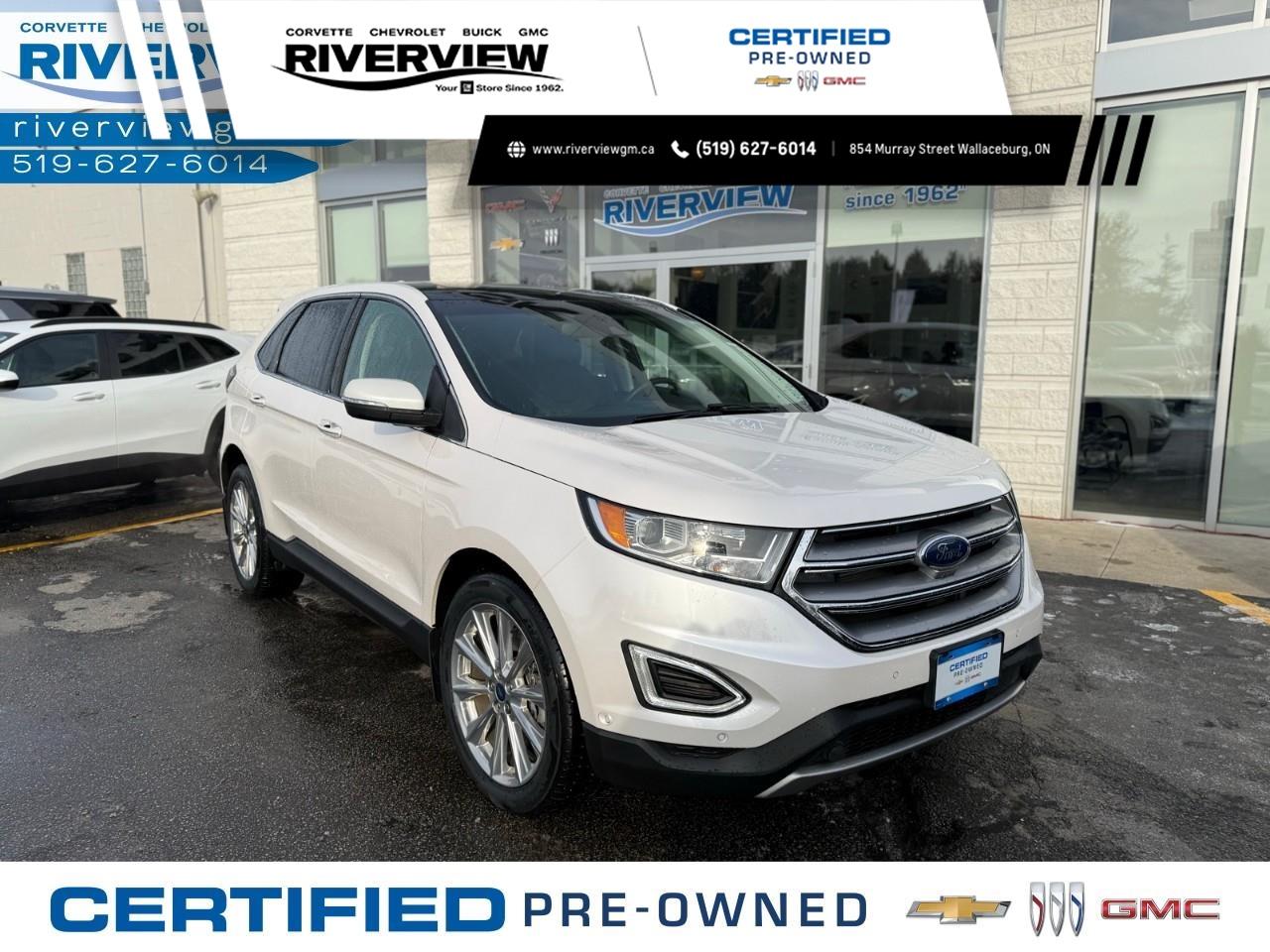 2018 Ford Edge TITANIUM 4DR ALL-WHEEL DRIVE Photo0