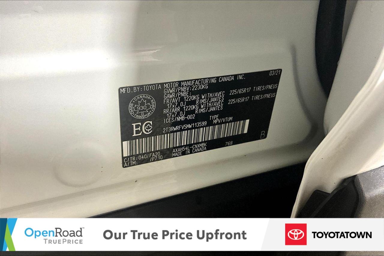 2021 Toyota RAV4 Hybrid XLE! LOADED! ELIGIBLE FOR OPEN ROAD LEASING! Photo