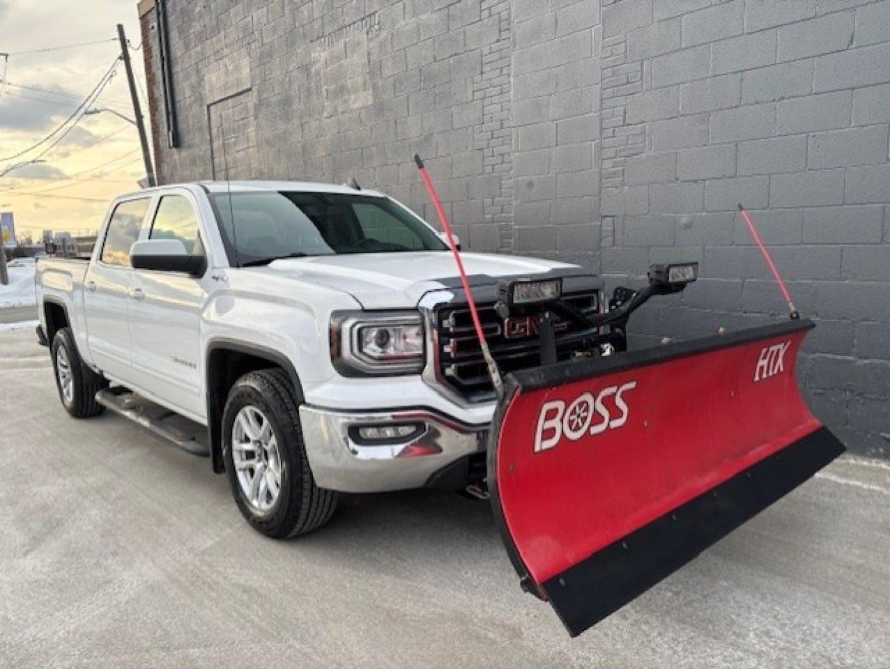 2017 GMC Sierra 1500 SLE 4WD **BOSS SNOW PLOW** CREW CAB-SHORT BOX! Photo