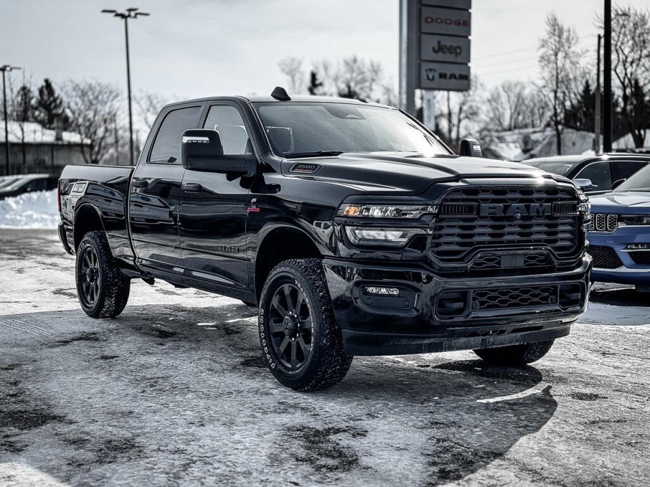 2025 RAM 3500 Big Horn   CREW   CUMMINS   NIGHT EDITION   5TH WH Photo