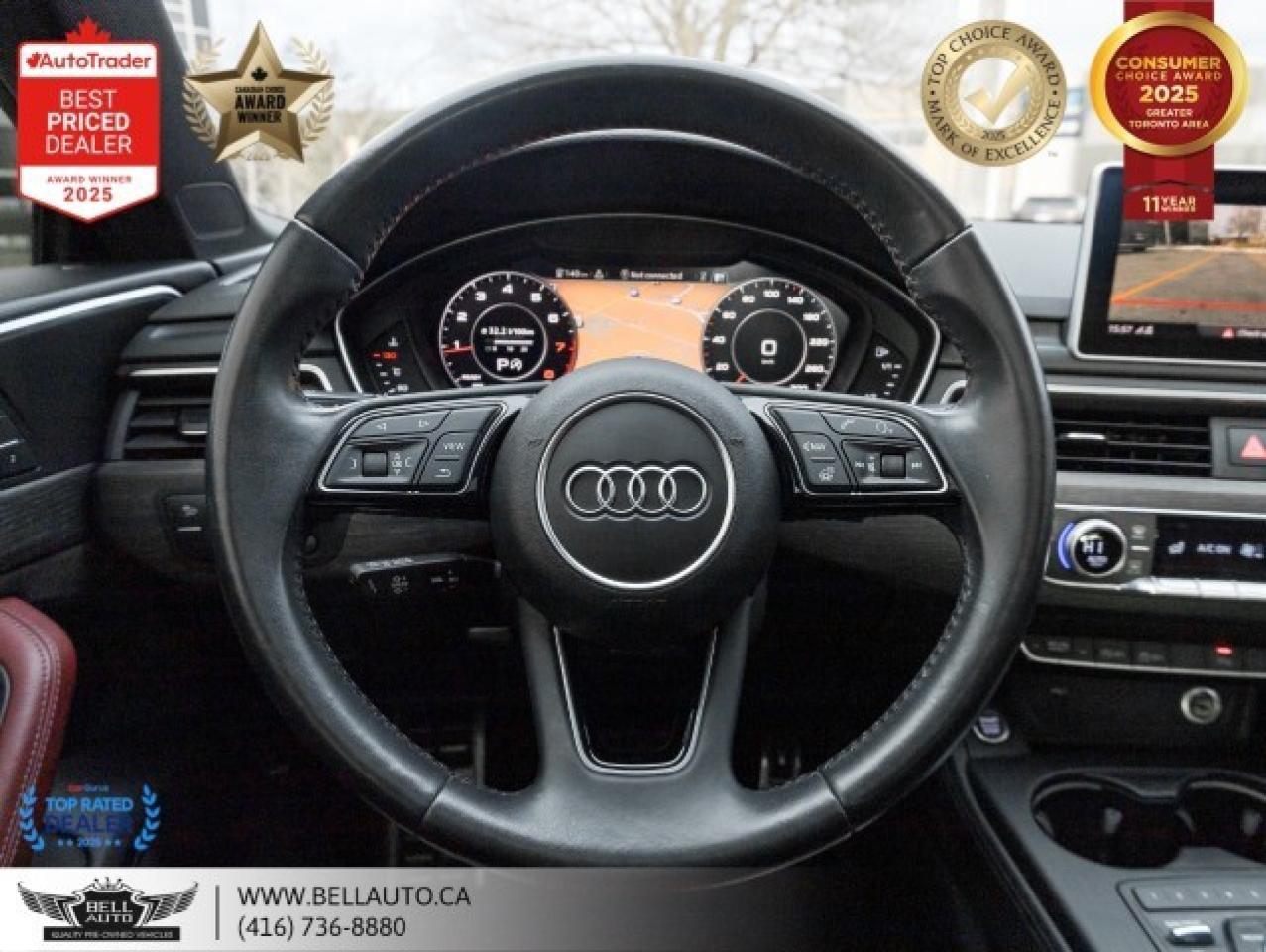 2019 Audi A5 Sportback Technik   QUATTRO   NAVI   360CAM   HUD   REDLTHR Photo