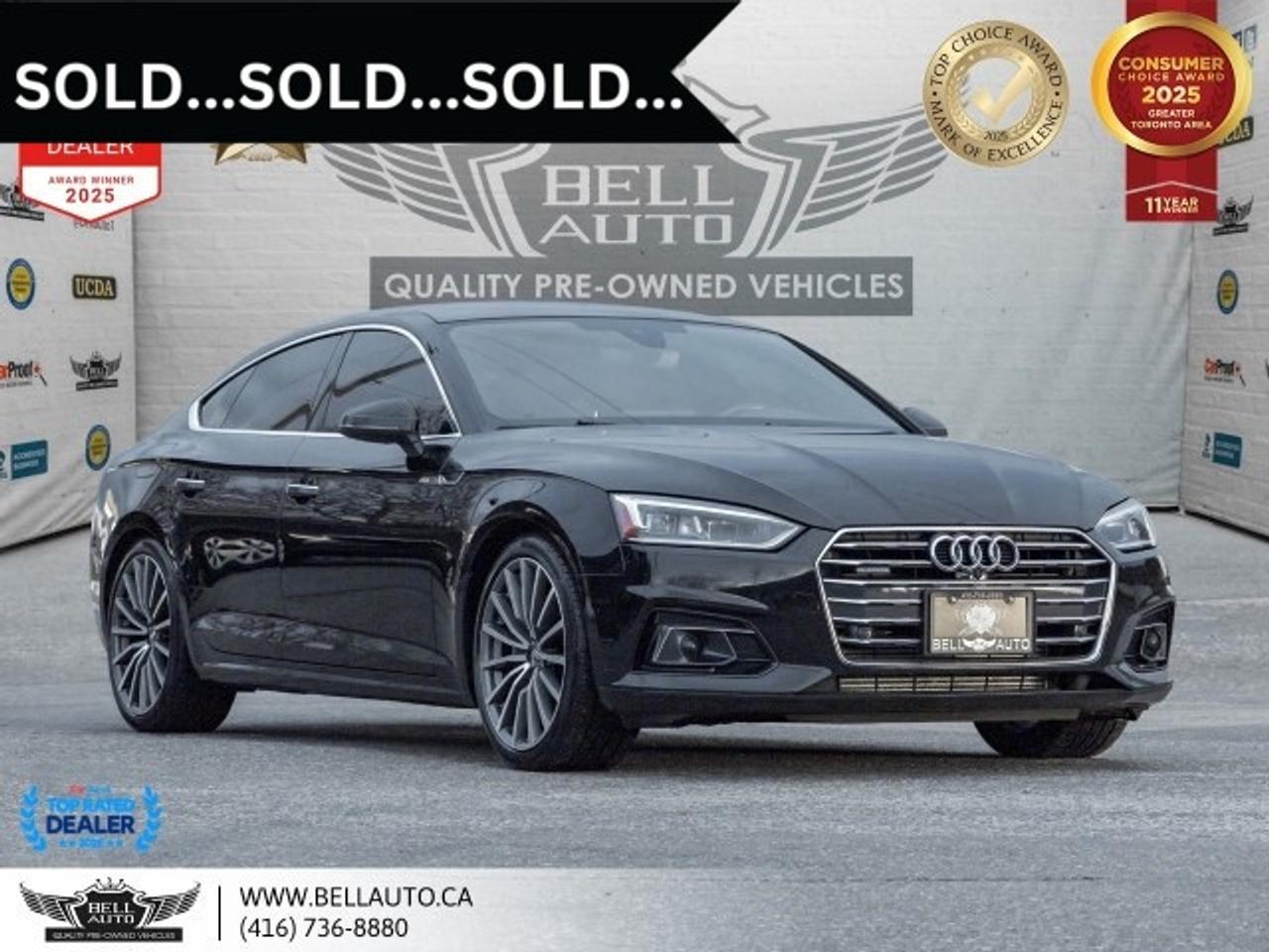 2019 Audi A5 Sportback Technik   QUATTRO   NAVI   360CAM   HUD   REDLTHR Photo0