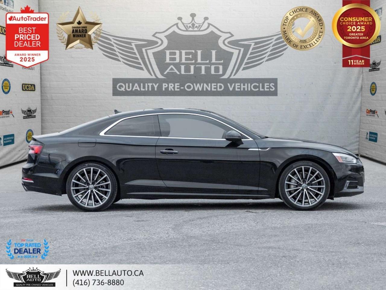 2019 Audi A5 Progressiv   QUATTRO   NAVI   B.CAM   SUNROOF   REDLTHR   NOACCIDENT Photo