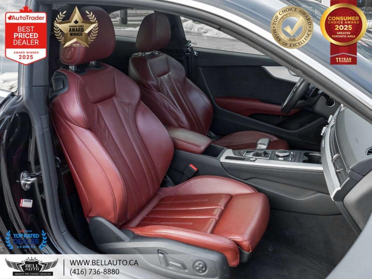 2019 Audi A5 Progressiv   QUATTRO   NAVI   B.CAM   SUNROOF   REDLTHR   NOACCIDENT Photo