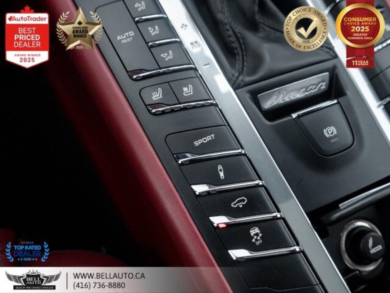 2018 Porsche Macan GTS   PRMPKGPLUS   21SPRTWHLS   REDLTHR   PANO   N Photo