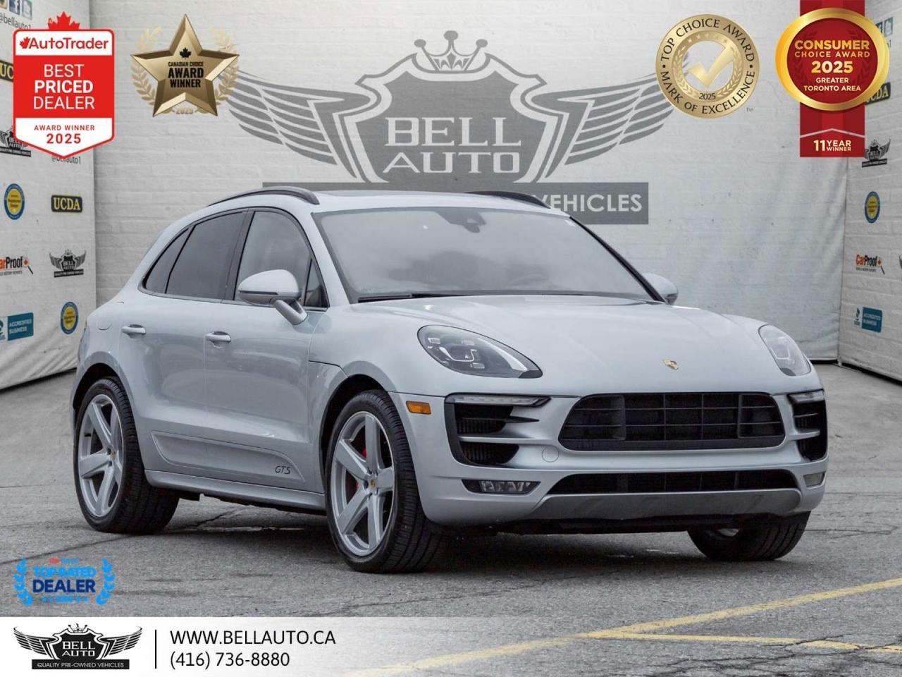 2018 Porsche Macan GTS   PRMPKGPLUS   21SPRTWHLS   REDLTHR   PANO   NOACCIDENT Photo0