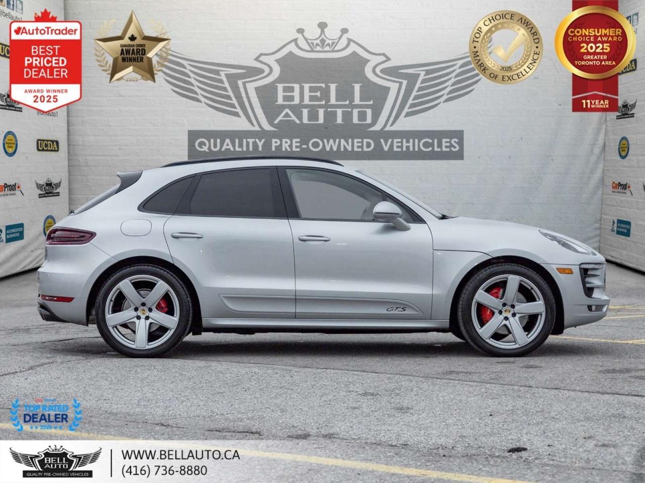 2018 Porsche Macan GTS   PRMPKGPLUS   21SPRTWHLS   REDLTHR   PANO   NOACCIDENT Photo