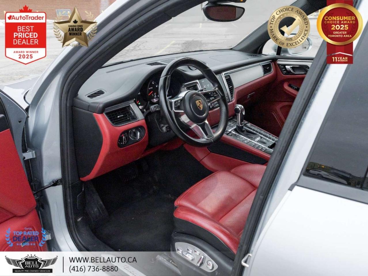 2018 Porsche Macan GTS   PRMPKGPLUS   21SPRTWHLS   REDLTHR   PANO   NOACCIDENT Photo