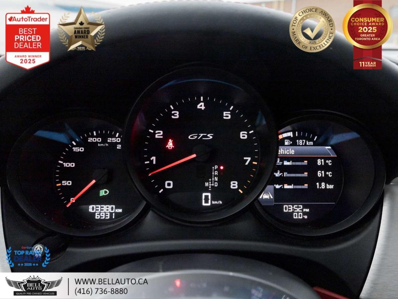 2018 Porsche Macan GTS   PRMPKGPLUS   21SPRTWHLS   REDLTHR   PANO   NOACCIDENT Photo