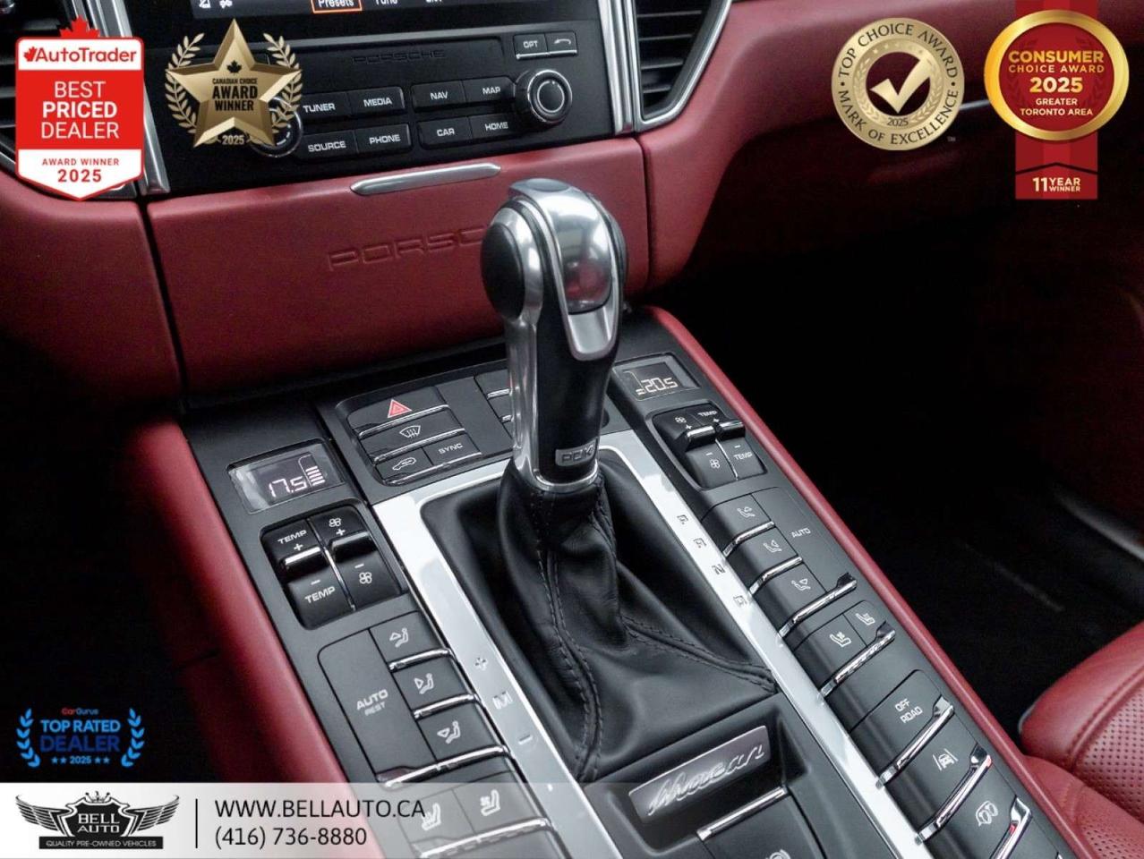 2018 Porsche Macan GTS   PRMPKGPLUS   21SPRTWHLS   REDLTHR   PANO   NOACCIDENT Photo