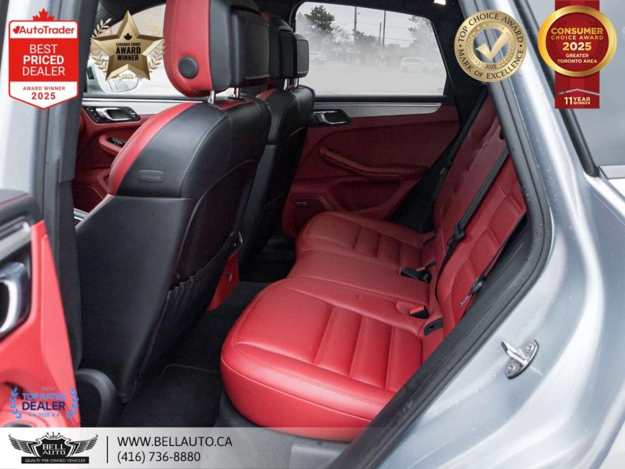2018 Porsche Macan GTS   PRMPKGPLUS   21SPRTWHLS   REDLTHR   PANO   NOACCIDENT Photo