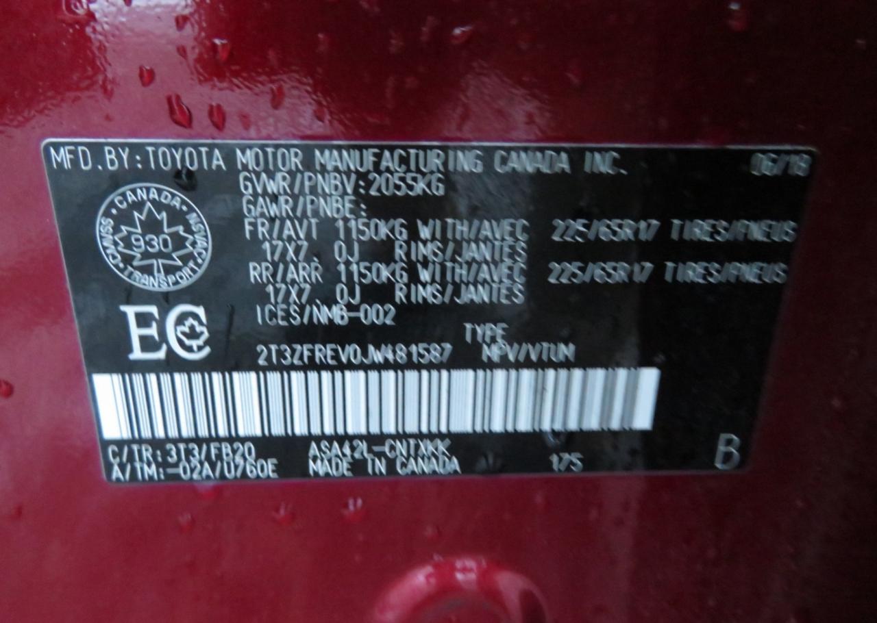 2018 Toyota RAV4 FWD LE Photo