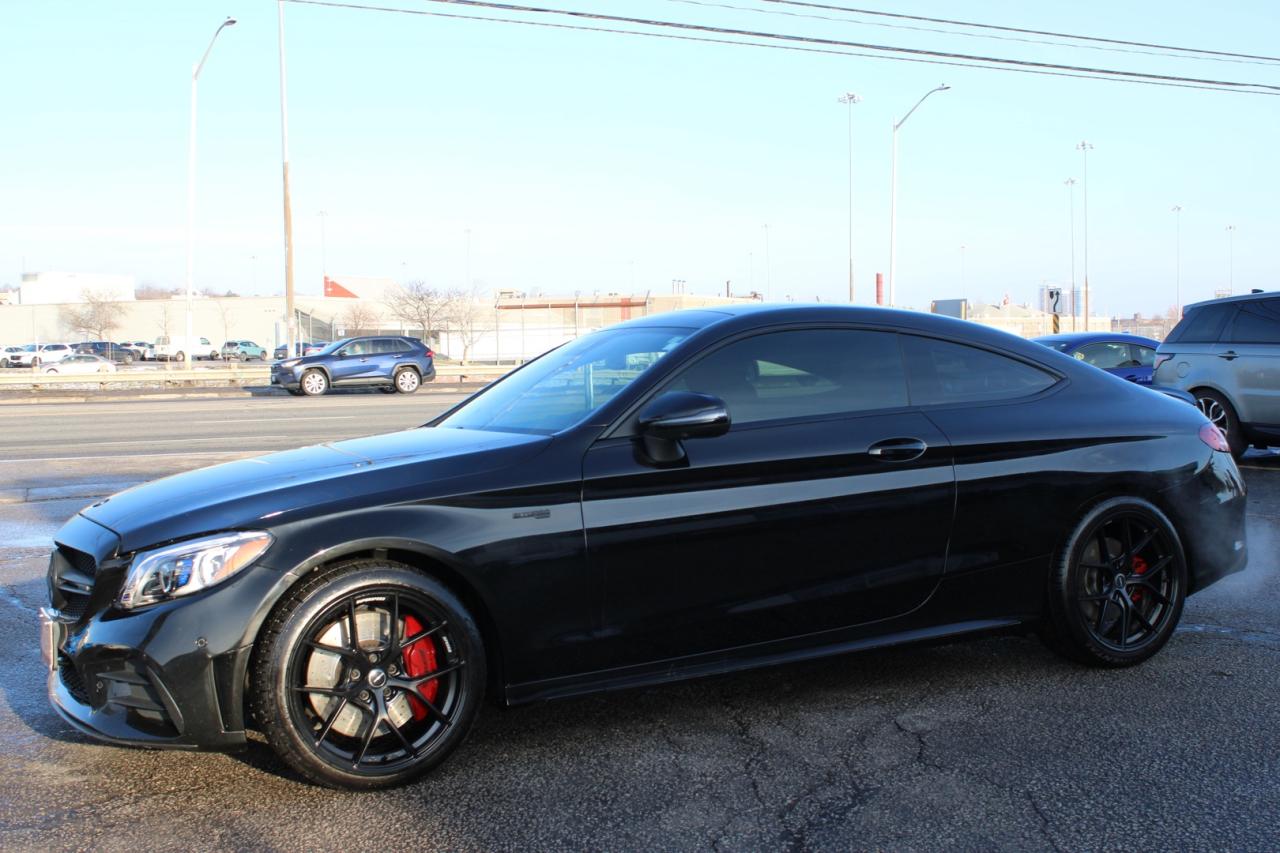 2020 Mercedes-Benz C-Class AMG43 Coupe 4Matic Burmester Amg Drive Pkg Red Int Photo2