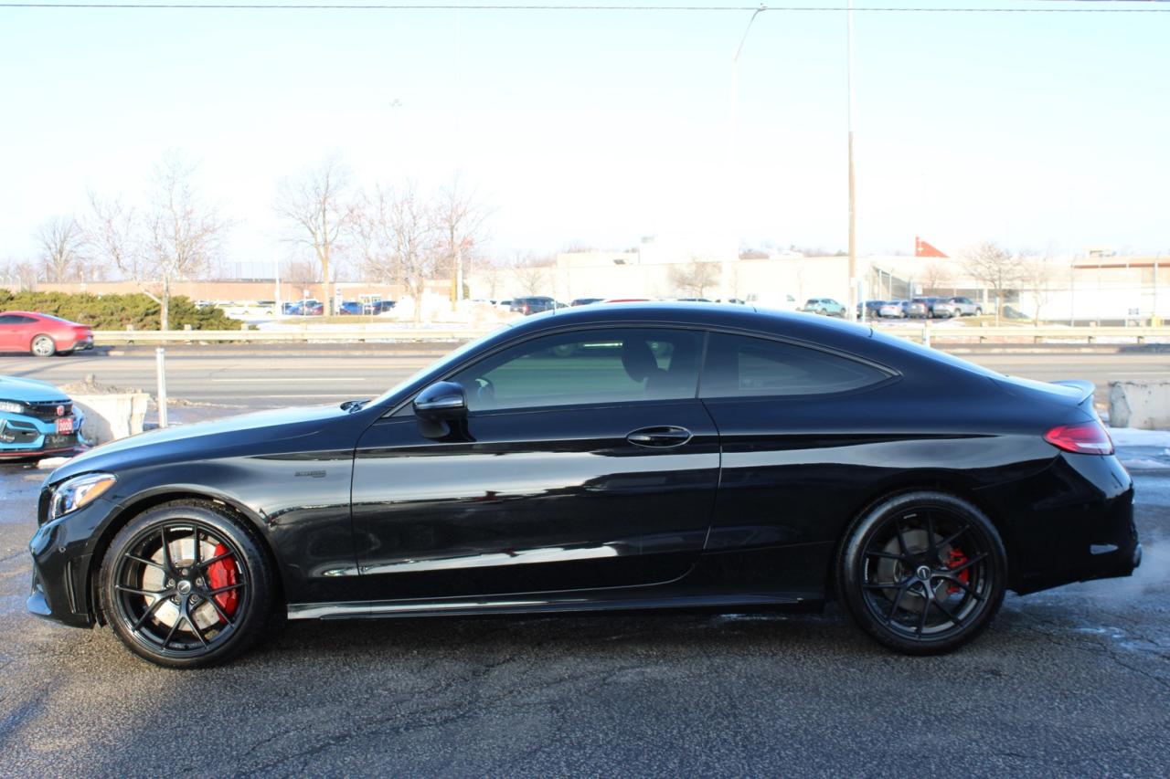 2020 Mercedes-Benz C-Class AMG43 Coupe 4Matic Burmester Amg Drive Pkg Red Int Photo3