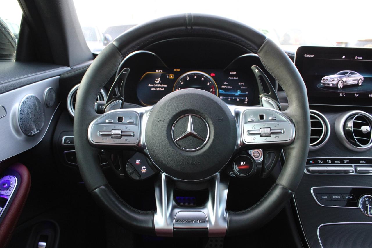 2020 Mercedes-Benz C-Class AMG43 Coupe 4Matic Burmester Amg Drive Pkg Red Int Photo