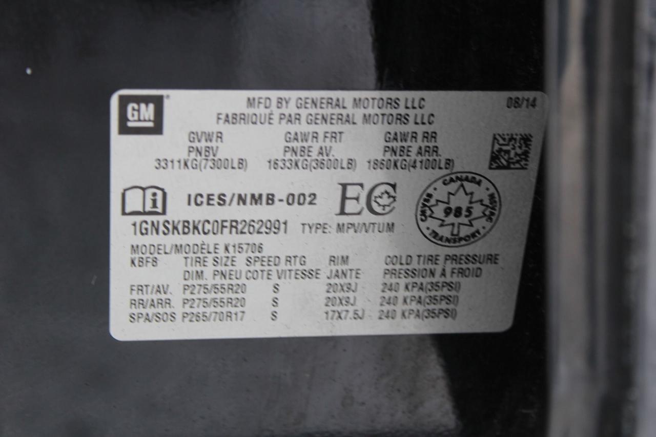 2015 Chevrolet Tahoe LT Photo