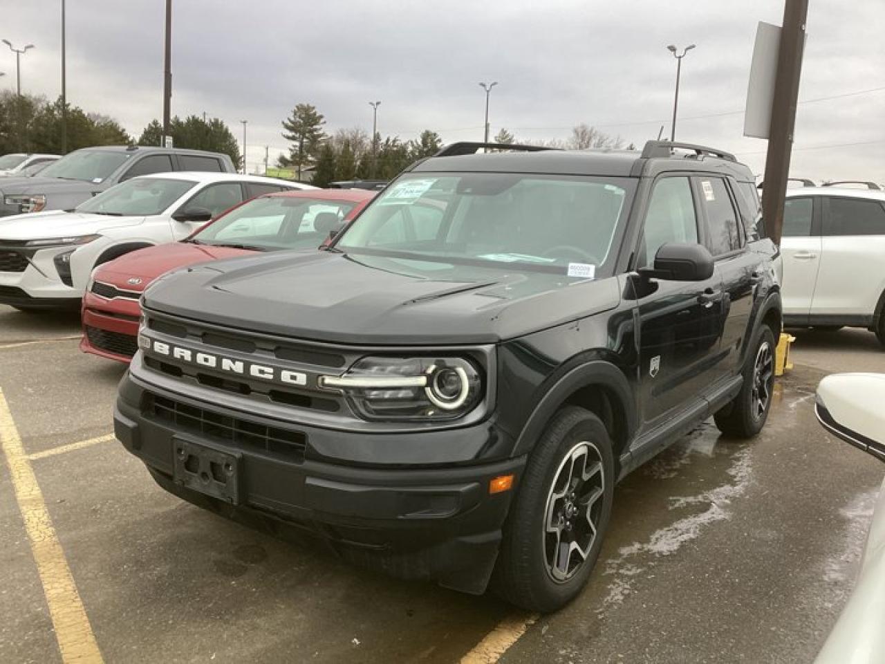 This Ford Bronco Sport has a powerful Turbo Gas 3cyl 1.5 L engine powering this Automatic transmission. Engine: 1.5L Ecoboost includes: auto start-stop technology (STD), Power Drivers Seat, Lane Departure, Heated Seats - Front, Factory Remote Start.*This Ford Bronco Sport Features the Following Options *Blind Spot Monitoring, Apple Carplay, Android Auto, Adaptive Cruise, Transmission: 8-Speed Automatic, Tires: 225/60R18, SYNC 3 Communications & Entertainment System includes: enhanced voice recognition, 8 LCD capacitive touchscreen in centre stack w/swipe capability, AppLink, 911 Assist, smart-charging A (1st row) and C (in the middle hub) USB ports, Pre-Collision Assist with Automatic Emergency Braking (AEB), Part And Full-Time Four-Wheel Drive, Lane Keeping Alert Lane Keeping Assist, Lane Keeping Alert Lane Departure Warning, FordPass Connect Tracker System, Flip-Up Rear Window w/Wiper and Defroster, Cross-Traffic Alert, BLIS (Blind Spot Information System) Blind Spot.*Stop By Today *Youve earned this- stop by Haldimand Motors Ltd. located at 42 Talbot St E, Cayuga, ON N0A 1E0 to make this car yours today!