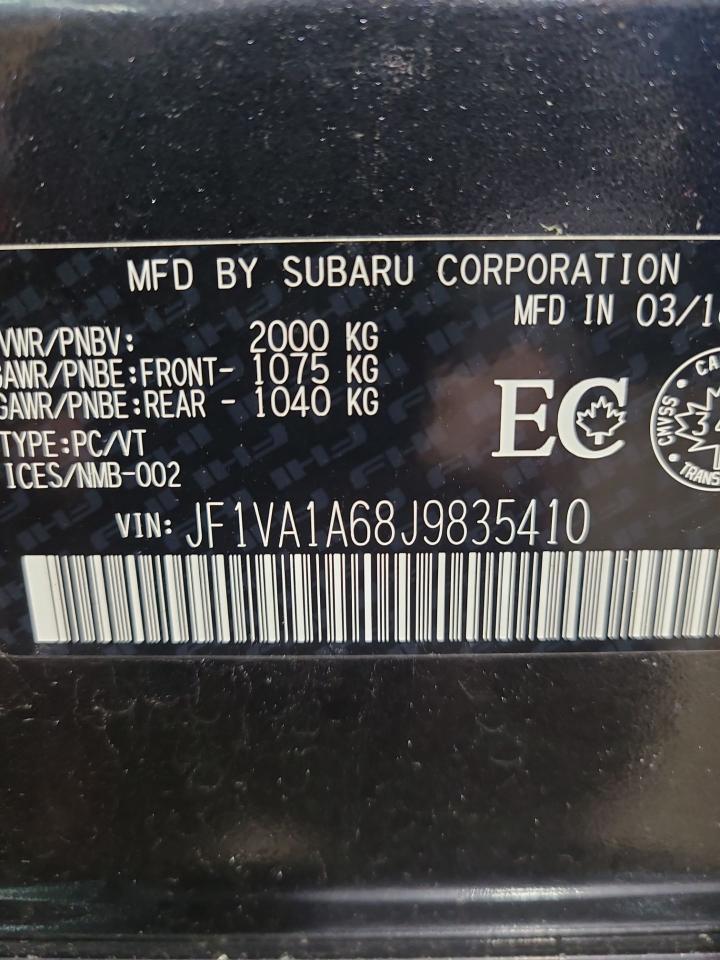 2018 Subaru WRX  - Photo #7