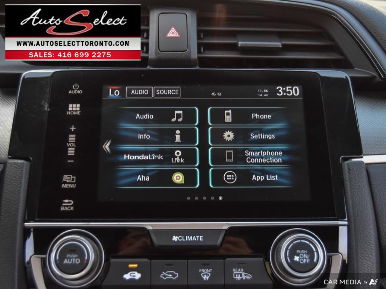 2016 Honda Civic LX Backup Camera - Apple Carplay - Android Auto Photo