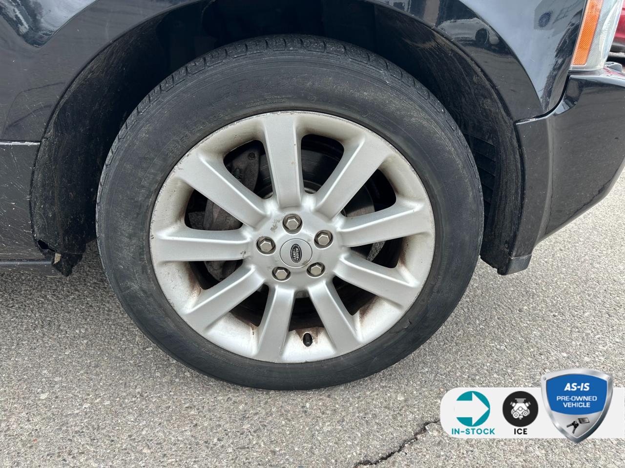 2008 Land Rover Range Rover Supercharged SUPERCHARGED | JAVA BLACK |20 10-SPOKE WHLS Photo