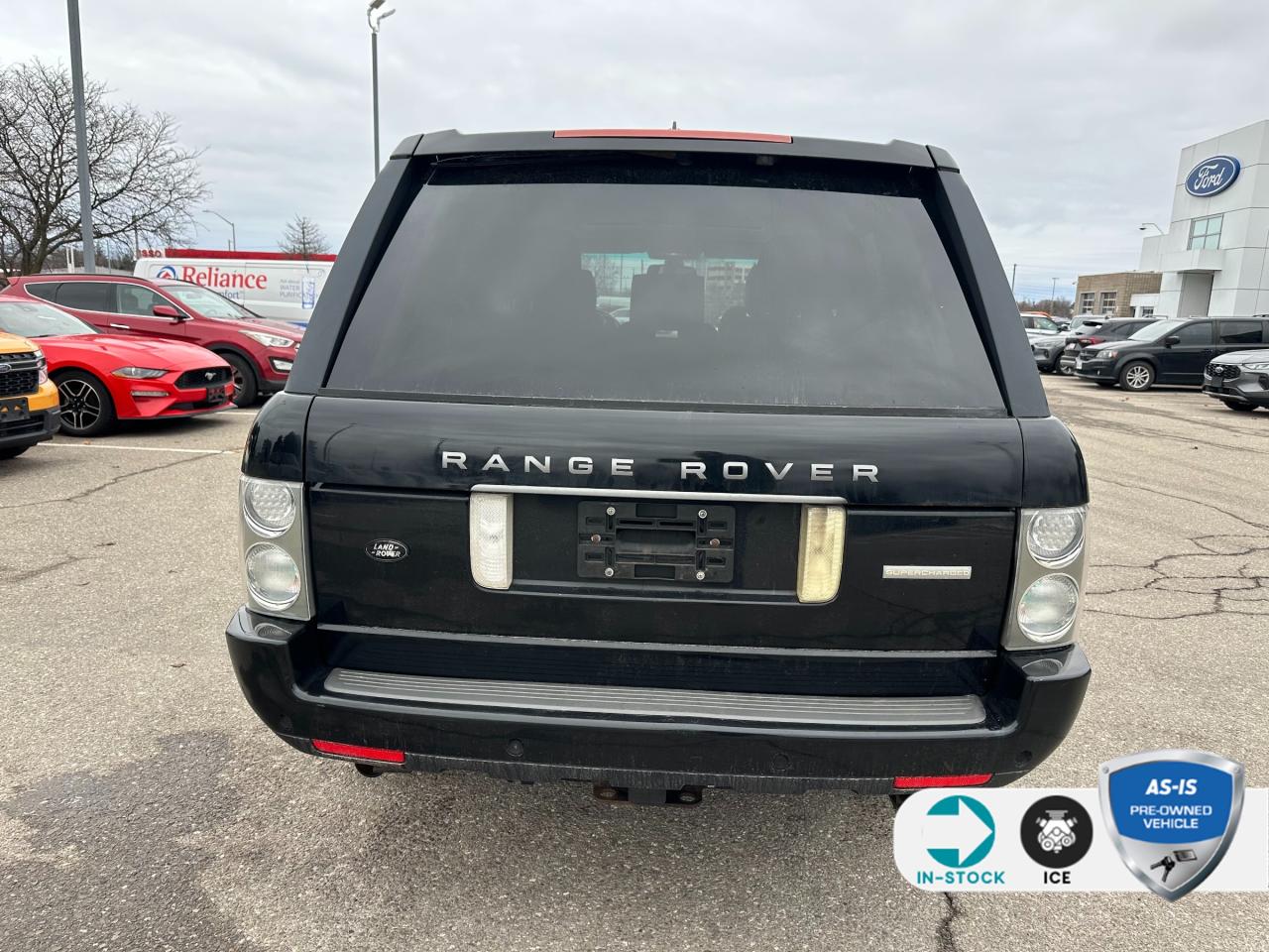 2008 Land Rover Range Rover Supercharged SUPERCHARGED | JAVA BLACK |20 10-SPOKE WHLS Photo