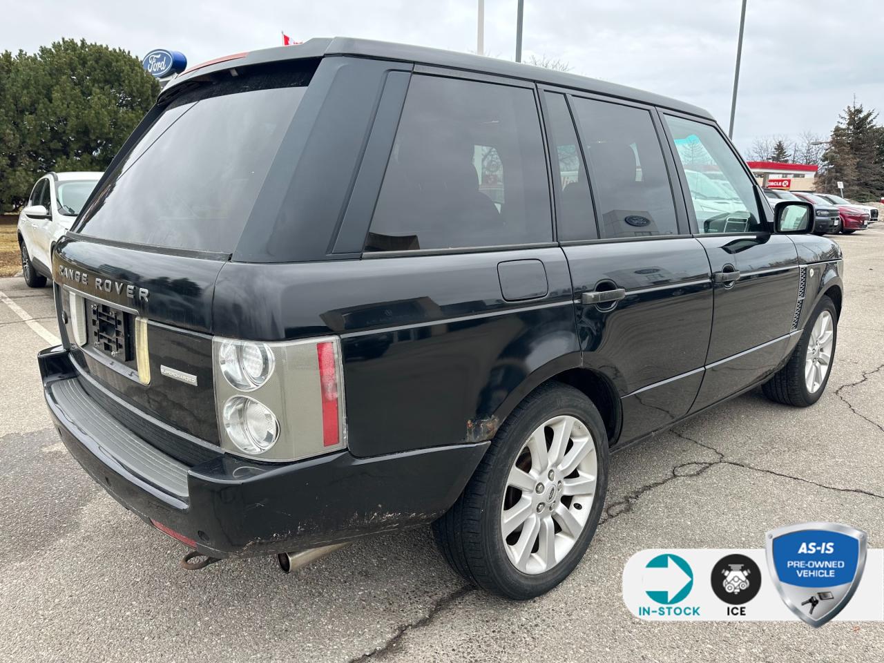 2008 Land Rover Range Rover Supercharged SUPERCHARGED | JAVA BLACK |20 10-SPOKE WHLS Photo