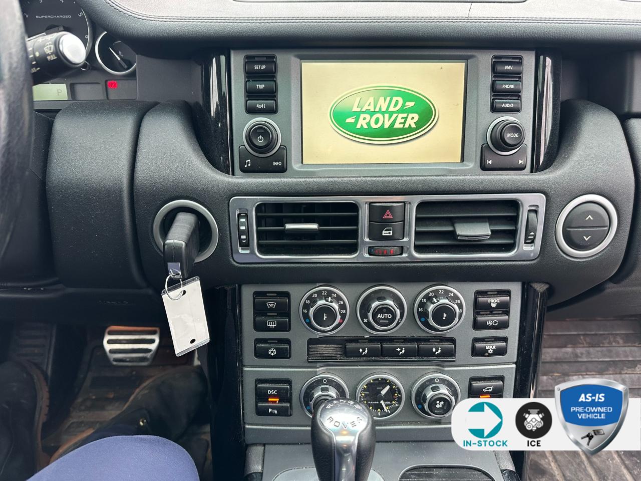 2008 Land Rover Range Rover Supercharged SUPERCHARGED | JAVA BLACK |20 10-SPOKE WHLS Photo