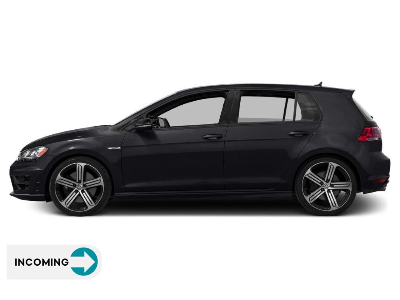 2017 Volkswagen Golf R 2.0 TSI DEEP BLACK PEARL | TITAN BLACK VIENNA LEATHER SEATING SURFACES | TECHNOLOGY PKG | ALLOY WHEEL PKG Photo