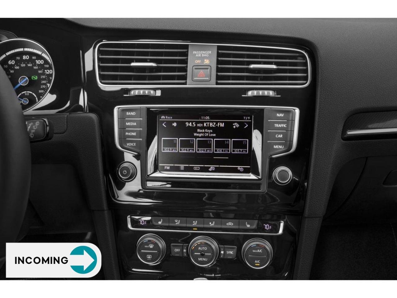 2017 Volkswagen Golf R 2.0 TSI DEEP BLACK PEARL | TITAN BLACK VIENNA LEATHER SEATING SURFACES | TECHNOLOGY PKG | ALLOY WHEEL PKG Photo