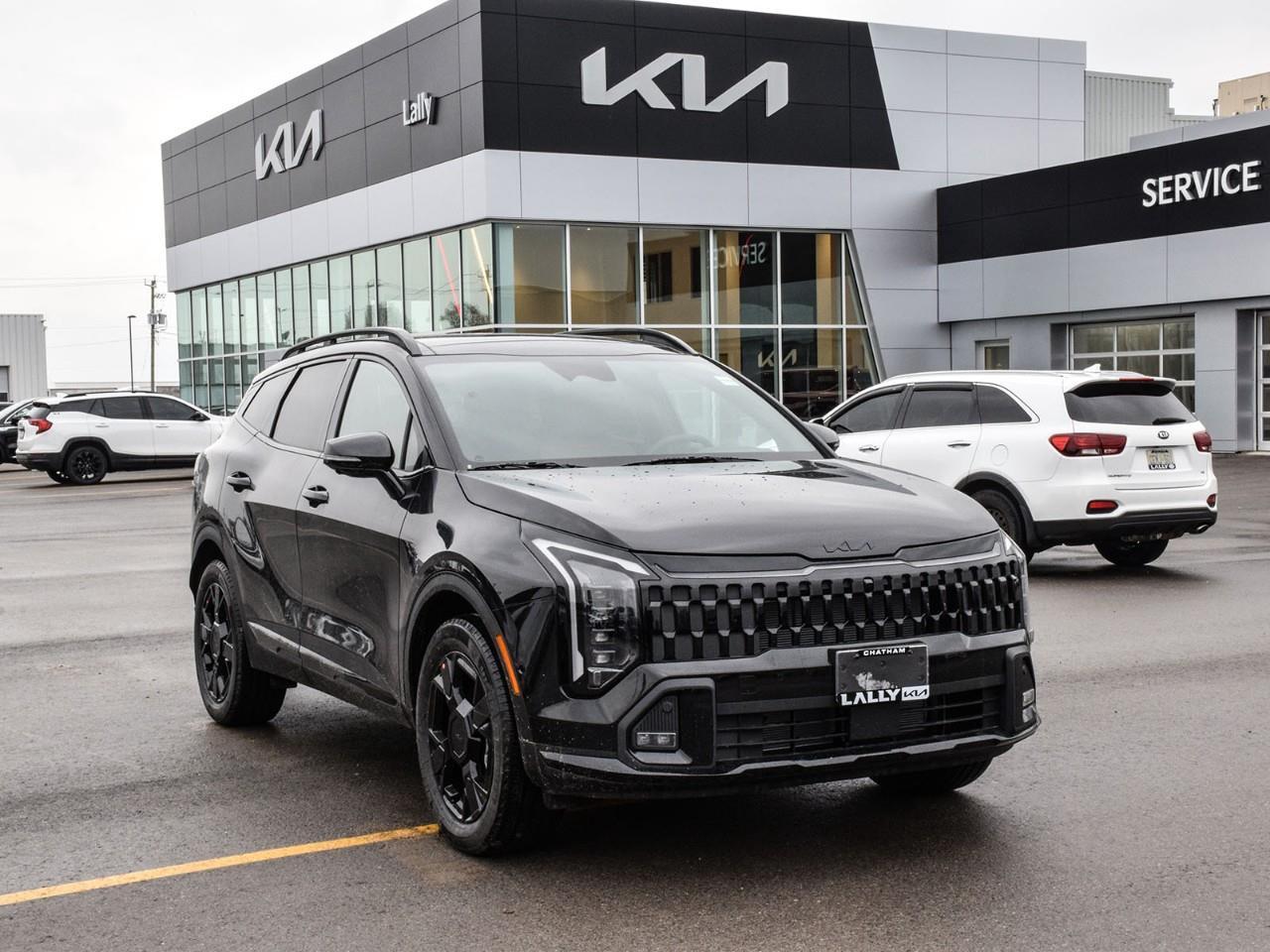 <h3><strong>2026 Kia Sportage  X-Line Limited  Stock #LKSP00562</strong></h3><p>The <strong>2026 Kia Sportage X-Line Limited</strong> combines rugged-inspired design with refined comfort and everyday practicality, making it a versatile choice for Canadian drivers seeking both style and capability. With a smooth automatic transmission and available all-wheel drive, this SUV is well matched to handle city commutes, highway cruising, and changing weather conditions.</p><p>Step inside to a thoughtfully crafted cabin featuring <strong>leather seating surfaces</strong>, heated front seats, and a heated steering wheel to help keep you cosy through cooler months. The spacious interior provides excellent passenger comfort, while the versatile cargo area adapts easily to gear for errands, weekend trips, or outdoor adventures.</p><p>Technology and connectivity are front and centre with a modern infotainment system that includes a large touchscreen and intuitive controls, plus <strong>Apple CarPlay and Android Auto</strong> for seamless smartphone integration. A suite of advanced driver-assist features enhances confidence behind the wheel, while rugged X-Line styling and alloy wheels with all-season <strong>tires</strong> give the Sportage a bold, athletic look.</p><p>Offering a compelling blend of capability, comfort, and modern features, the <strong>2026 Kia Sportage X-Line Limited</strong> is a smart pick for those seeking a well-rounded compact SUV.</p><p><strong>Call us today for the latest incentives from Kia Canada!</strong></p> <p>OnRoads: Deductible coverage + Windshield chip coverage + theft/recovery benefit policy. Mats/Wheel locks</p>