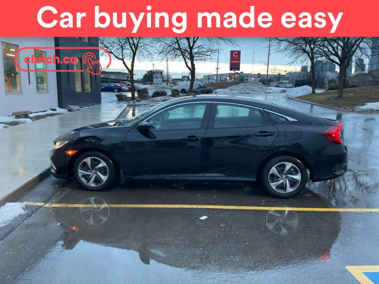 Front Heated Seats, Climate Control, Bluetooth Music and more!<br> <br>Clutch is the largest online used car retailer in Canada, delivering a seamless, hassle-free car-buying experience to drivers everywhere. Shop thousands of used cars online, get the right one delivered to your door, and enjoy peace of mind with our 10-Day Money-Back Guarantee. How sweet is that? To learn more, visit clutch.ca.<br> <br>The top features for this car include:<br> <br>Brake Assist<br>Front Heated Seats<br>Climate Control<br>Bluetooth Music<br>Touchscreen Display<br>Cruise Control<br>Adaptive Cruise Control<br>12V Outlet<br>Hands Free Device Connectivity<br>Apple CarPlay<br>Android Auto<br>USB Input<br>Keyless Entry<br>Lane Departure Warning<br>Active Lane Keep Assistance<br>Forward Collision Mitigation<br>Pedestrian Detection<br>Hill Assistance<br>Automatic High Beams<br>Rear View Camera<br> <br>Seamless home delivery - Delivery to your door in a matter of days. Available on select packages.<br> <br>Try it out for 10 days - If you do not like it, we will take it back. <br> <br>Quality assured - All cars go through our rigorous 210-point inspection and reconditioning process.<br> <br>Peace of mind - Warranty and protection plans available.<br> <br>Haggle-free - No haggling or hard sells.<br> <br>100% Transparency - Full inspection reports on every car, including high-res photography and a free Carfax report.<br> <br>Listed price is for cash purchase only and does not include taxes, Shipping Fees (if applicable), Delivery Fees (if applicable), government licensing fees.<br> <br>Previous Provincial Registrations:<br>Ontario<br> <br>Stock # 84581