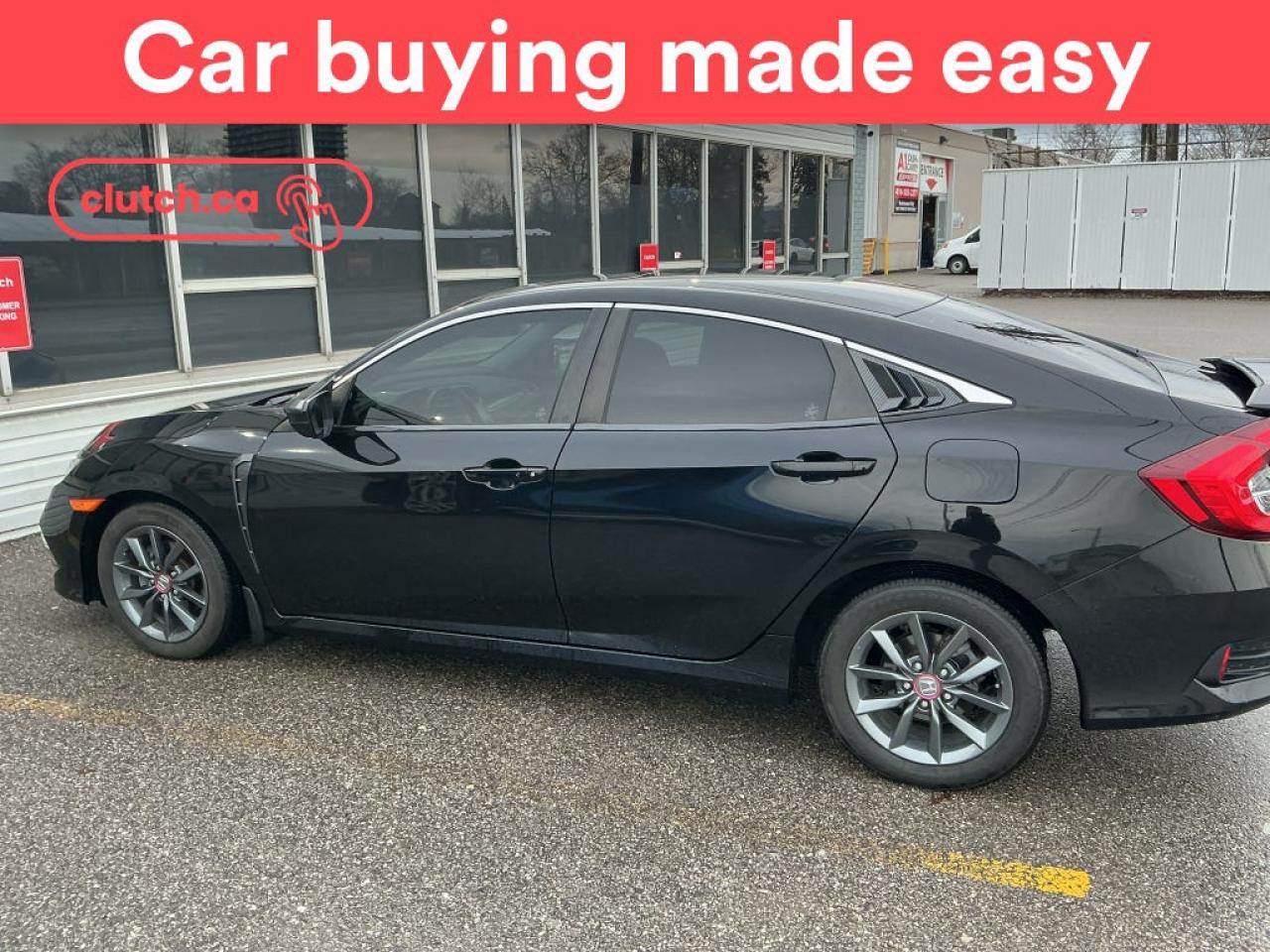 Power Driver Seat, Front Heated Seats, Cruise Control and more!<br> <br>Clutch is the largest online used car retailer in Canada, delivering a seamless, hassle-free car-buying experience to drivers everywhere. Shop thousands of used cars online, get the right one delivered to your door, and enjoy peace of mind with our 10-Day Money-Back Guarantee. How sweet is that? To learn more, visit clutch.ca.<br> <br>The top features for this car include:<br> <br>Rear View Camera<br>Power Driver Seat<br>Front Heated Seats<br>Cruise Control<br>Adaptive Cruise Control<br>USB Input<br>Keyless Entry<br>Push Button Start<br>Keyfob Remote Start<br>Active Lane Keep Assistance<br>Dual Zone Front Climate Control<br>Climate Control<br>Hands Free Device Connectivity<br>12V Outlet<br>Apple CarPlay<br>Bluetooth Music<br>Touchscreen Display<br>Android Auto<br> <br>Seamless home delivery - Delivery to your door in a matter of days. Available on select packages.<br> <br>Try it out for 10 days - If you do not like it, we will take it back. <br> <br>Quality assured - All cars go through our rigorous 210-point inspection and reconditioning process.<br> <br>Peace of mind - Warranty and protection plans available.<br> <br>Haggle-free - No haggling or hard sells.<br> <br>100% Transparency - Full inspection reports on every car, including high-res photography and a free Carfax report.<br> <br>Listed price is for cash purchase only and does not include taxes, Shipping Fees (if applicable), Delivery Fees (if applicable), government licensing fees.<br> <br>Previous Provincial Registrations:<br>Ontario<br> <br>Stock # 84582