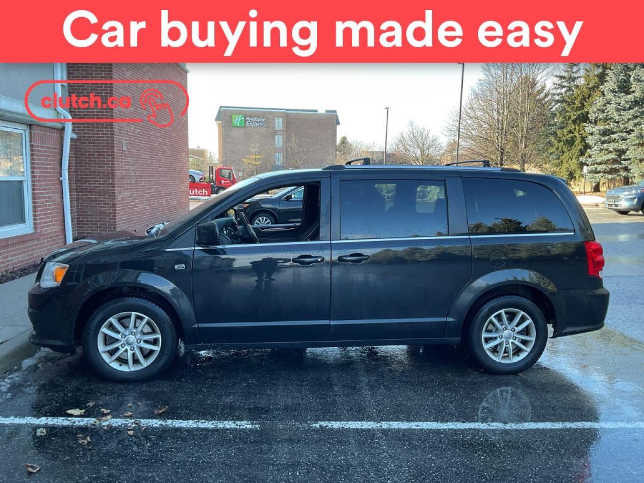 NO ACCIDENTS / CLEAN CARFAX / 1 OWNER / Auto Dimming Rearview Mirror, Dual Zone Front Climate Control, Bluetooth Music and more!<br> <br>Clutch is the largest online used car retailer in Canada, delivering a seamless, hassle-free car-buying experience to drivers everywhere. Shop thousands of used cars online, get the right one delivered to your door, and enjoy peace of mind with our 10-Day Money-Back Guarantee. How sweet is that? To learn more, visit clutch.ca.<br> <br>The top features for this car include:<br> <br>Brake Assist<br>Auto Dimming Rearview Mirror<br>Dual Zone Front Climate Control<br>Bluetooth Music<br>Touchscreen Display<br>Rear Entertainment System<br>Cruise Control<br>12V Outlet<br>Hands Free Device Connectivity<br>USB Input<br>Keyless Entry<br>Keyfob Remote Start<br>Hill Assistance<br>Rear View Camera<br>Rear Parking Sensors<br>Power Driver Seat<br>Climate Control<br>Rear Climate Control<br> <br>Seamless home delivery - Delivery to your door in a matter of days. Available on select packages.<br> <br>Try it out for 10 days - If you do not like it, we will take it back. <br> <br>Quality assured - All cars go through our rigorous 210-point inspection and reconditioning process.<br> <br>Peace of mind - Warranty and protection plans available.<br> <br>Haggle-free - No haggling or hard sells.<br> <br>100% Transparency - Full inspection reports on every car, including high-res photography and a free Carfax report.<br> <br>Listed price is for cash purchase only and does not include taxes, Shipping Fees (if applicable), Delivery Fees (if applicable), government licensing fees.<br> <br>Previous Provincial Registrations:<br>Ontario<br> <br>Stock # 84605