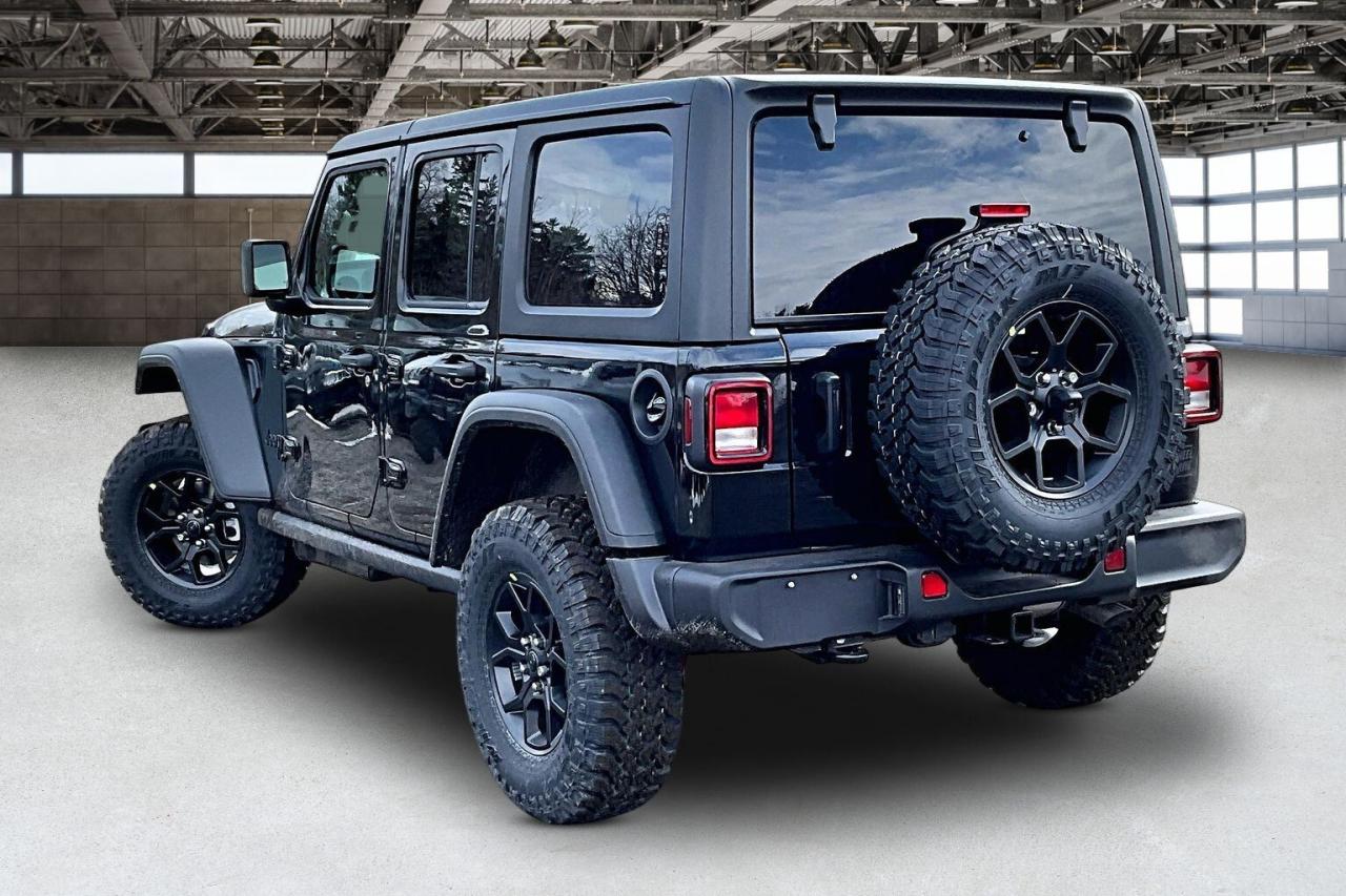 2026 Jeep Wrangler WILLYS 4DR | 6-SPD MANUAL | Tech & Conv | Hardtop Photo2