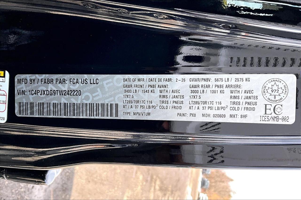 2026 Jeep Wrangler WILLYS 4DR | 6-SPD MANUAL | Tech & Conv | Hardtop Photo