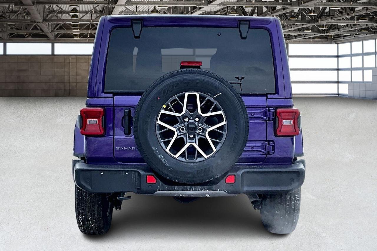 2026 Jeep Wrangler SAHARA | Sky-Top | Leather | PURPLE REIGN !!!!! Photo