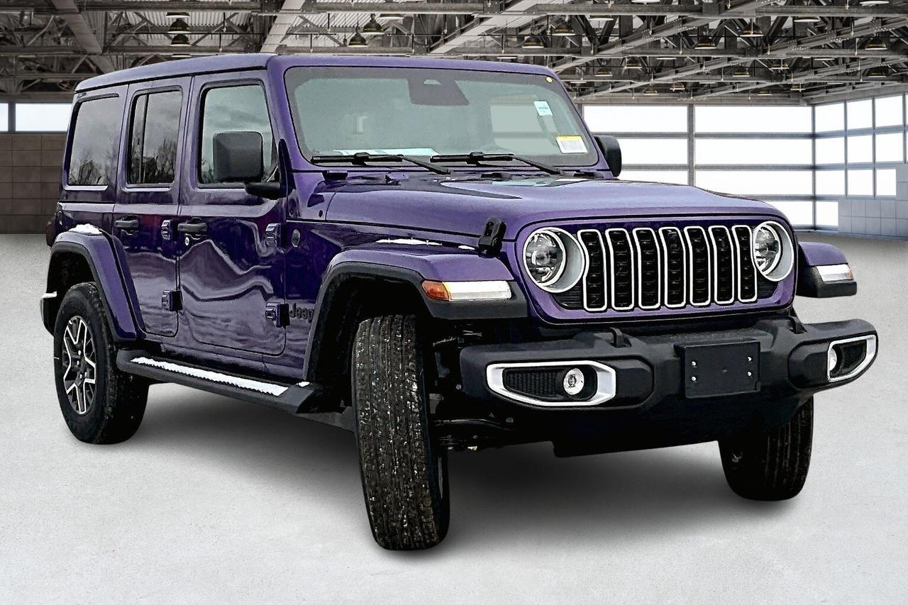 2026 Jeep Wrangler SAHARA | Sky-Top | Leather | PURPLE REIGN !!!!! Photo