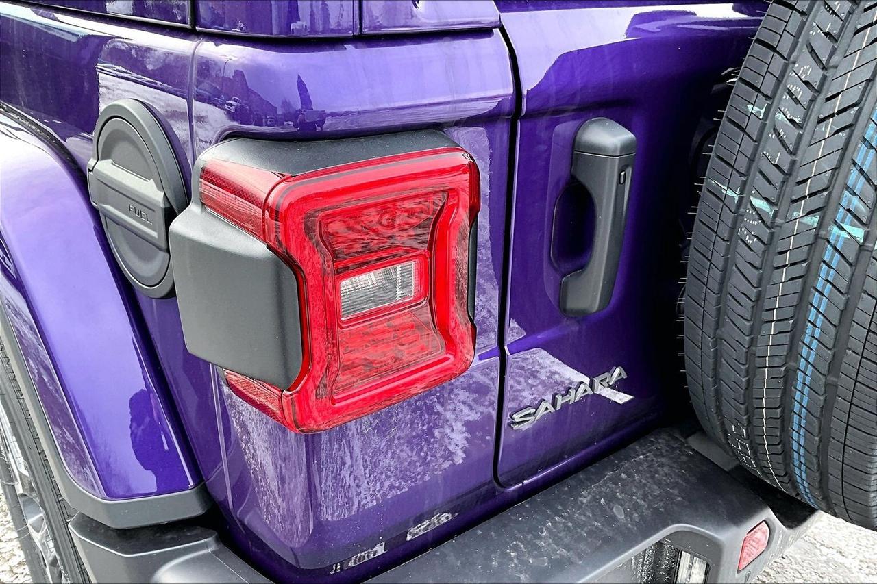 2026 Jeep Wrangler SAHARA | Sky-Top | Leather | PURPLE REIGN !!!!! Photo