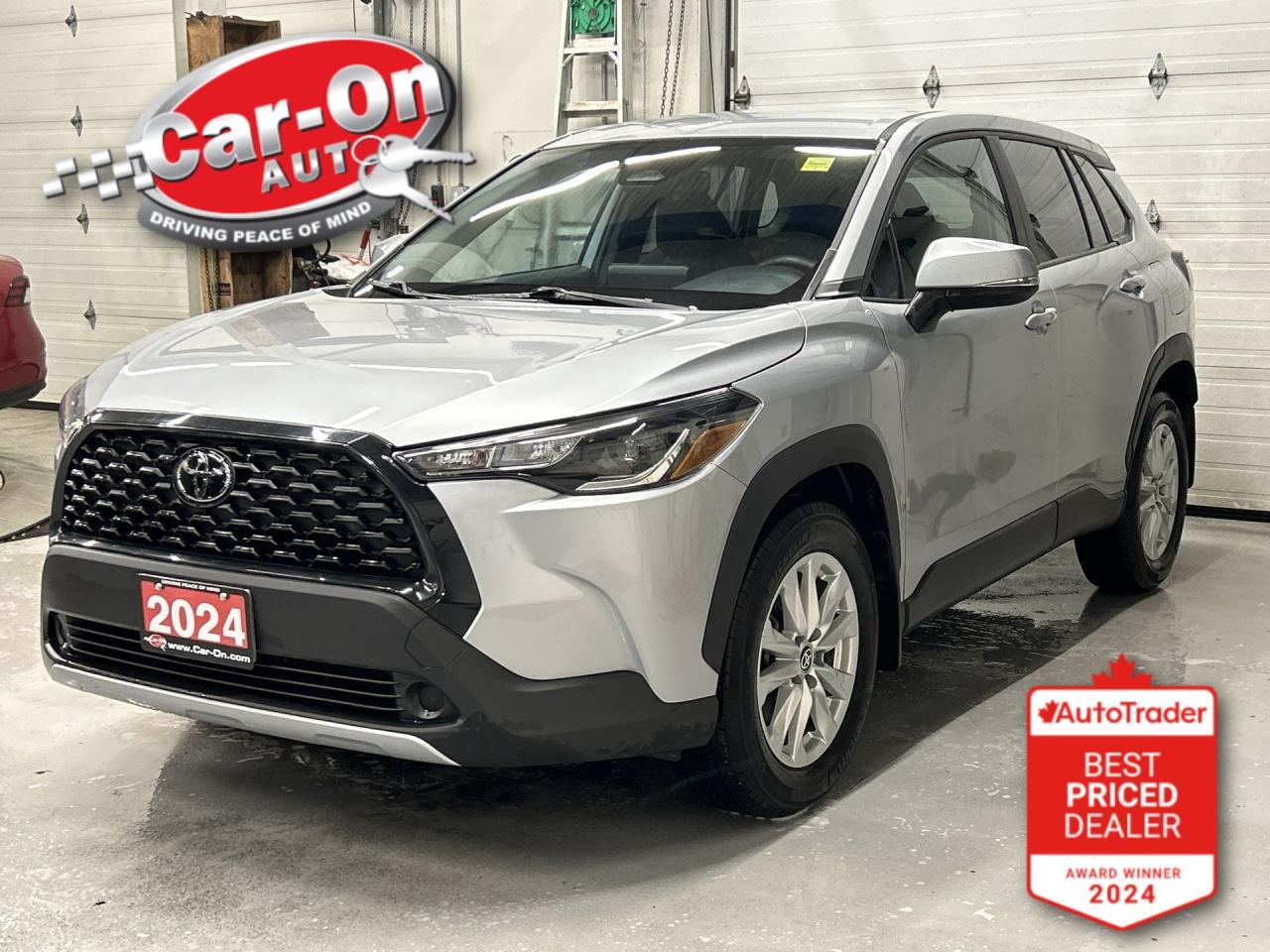 ONLY 18,000KMS!! LE All-Wheel Drive w/ Heated seats, wireless Android Auto/ Apple CarPlay, 17-inch alloys, adaptive cruise control, blind spot monitor, rear cross-traffic alert, pre-collision system, lane departure warning, traffic sign recognition, backup camera, automatic climate control, keyless entry w/ push start, power locks, power mirrors, power windows, automatic headlights w/ auto highbeams, Bluetooth and more!!This vehicle just landed and is awaiting a full detail and photo shoot. Contact us and book your road test today!