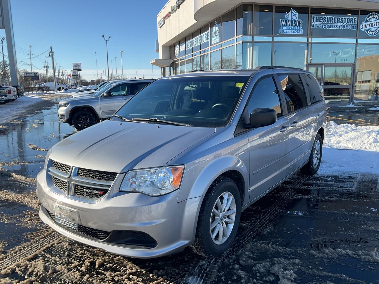 SXT PLUS / DVD /  BACKUPCAM / PARK SENSOR / STOnGO / POWER ADJUSTABLE DRIVER SEAT & MORE

Introducing the 2017 Dodge Grand Caravan SXT Plus with DVDa family-friendly minivan built for comfort, convenience, and everyday practicality. The SXT Plus trim offers enhanced features and comfort, while the rear DVD entertainment system keeps passengers engaged on the road. With flexible seating and ample cargo space, this Grand Caravan is a dependable choice for families who want versatility and entertainment in one well-equipped package.

Recent Arrival!

Billet Silver Metallic Clearcoat 2017 Dodge Grand Caravan SXT FWD 6-Speed Automatic Pentastar 3.6L V6 VVT

**CARPROOF CERTIFIED**.

* PLEASE SEE OUR MAIN WEBSITE FOR MORE PICTURES AND CARFAX REPORTS * Buy in confidence at WINDSOR CHRYSLER with our 95-point safety inspection by our certified technicians. Searching for your upgrade has never been easier. You will immediately get the low market price based on our market research, which means no more wasted time shopping around for the best price, Its time to drive home the most car for your money today. OVER 100 Pre-Owned Vehicles in Stock! Our Finance Team will secure the Best Interest Rate from one of out 20 Auto Financing Lenders that can get you APPROVED! Financing Available For All Credit Types! Whether you have Great Credit, No Credit, Slow Credit, Bad Credit, Been Bankrupt, On Disability, Or on a Pension, we have options. Looking to just sell your vehicle? We buy all makes and models let us buy your vehicle. Proudly Serving Windsor, Essex, Leamington, Kingsville, Belle River, LaSalle, Amherstburg, Tecumseh, Lakeshore, Strathroy, Stratford, Leamington, Tilbury, Essex, St. Thomas, Waterloo, Wallaceburg, St. Clair Beach, Puce, Riverside, London, Chatham, Kitchener, Guelph, Goderich, Brantford, St. Catherines, Milton, Mississauga, Toronto, Hamilton, Oakville, Barrie, Scarborough, and the GTA.