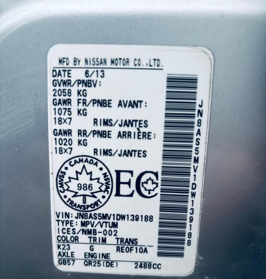 2013 Nissan Rogue S 4dr All-wheel Drive CVT Photo