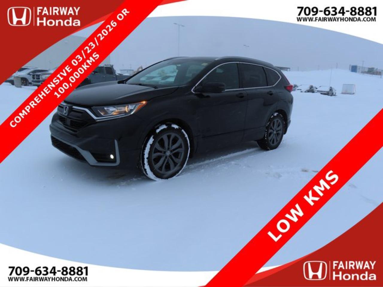 Recent Arrival!Odometer is 14968 kilometers below market average! Nh731p 2021 Honda CR-V Sport AWD CVT 1.5L I4 Turbocharged DOHC 16V LEV3-ULEV50 190hp*Market Value Pricing*, AWD.Fairway Honda - Community Driven!